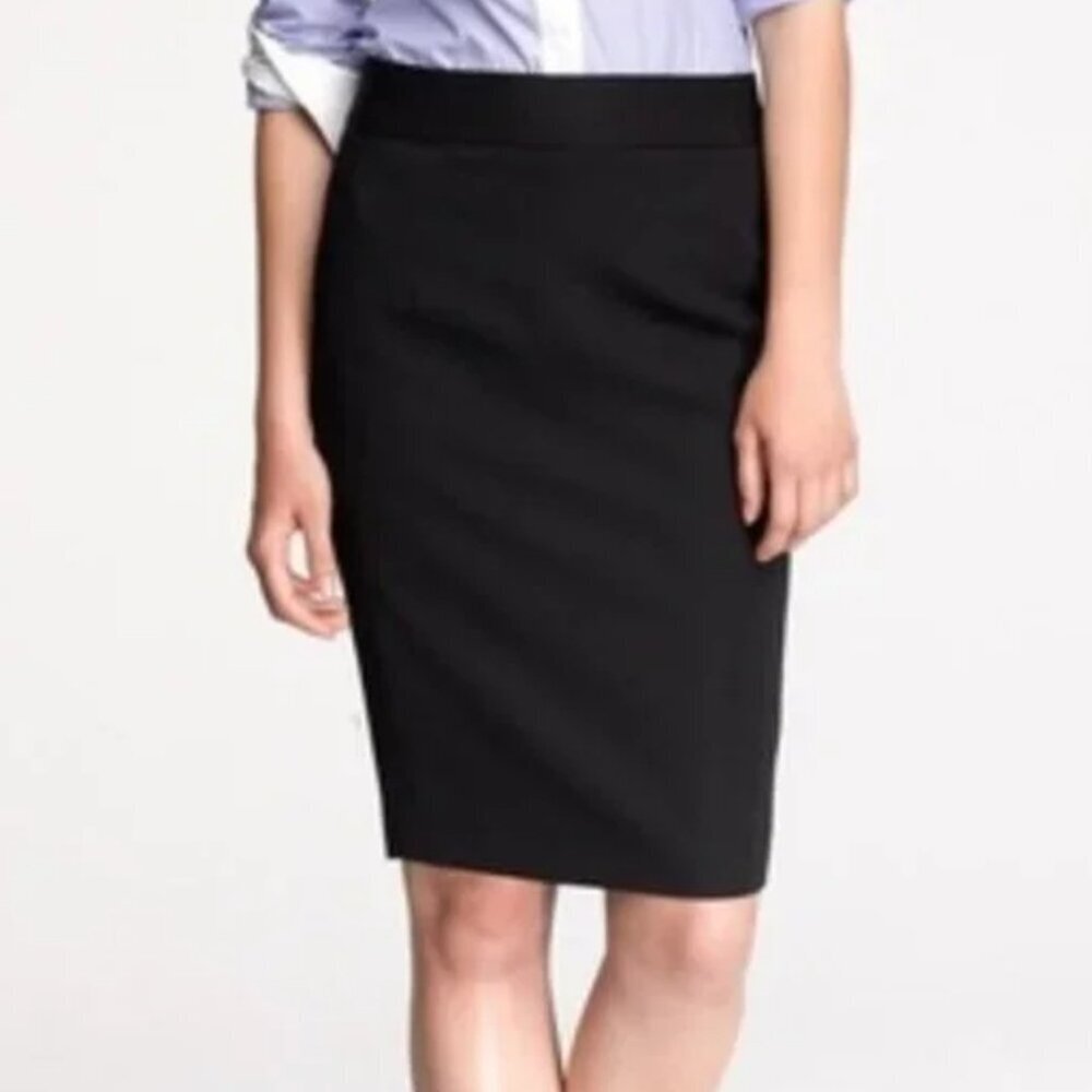 J.Crew No 2 Wool Pencil skirt women's size 0 (F33)